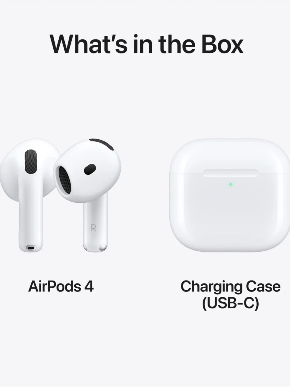 Apple Airpod 4’s Wireless Bluetooth Headphones — MXP93LL/A